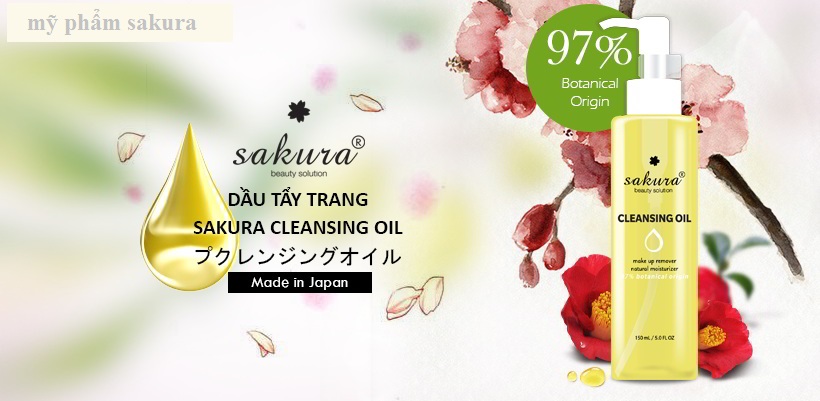 nước tẩy trang sakura